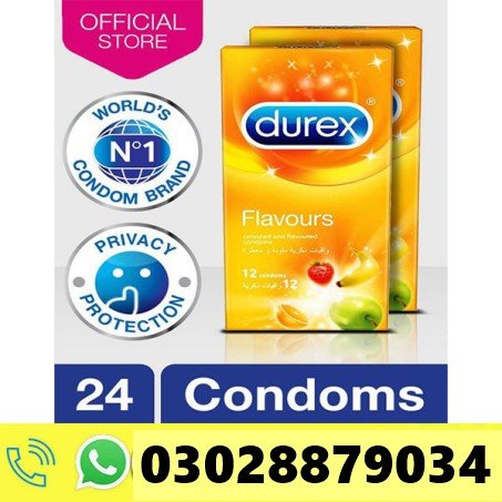   Durex Select Flavours 12 Condoms - Condoms of different flavours  